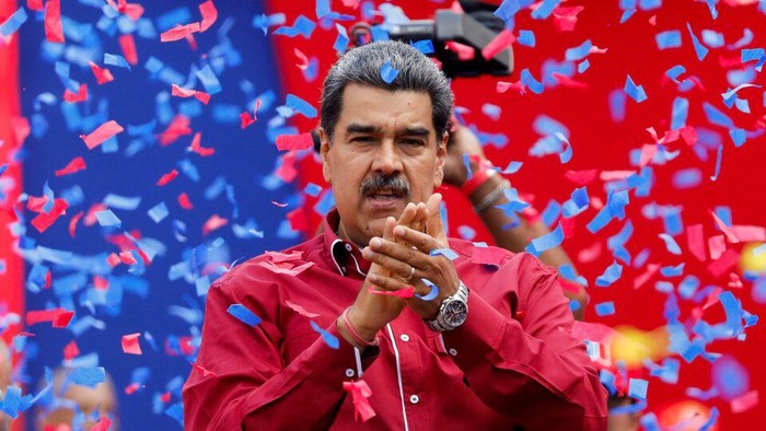 Unjuk Rasa Pecah di Venezuela Tolak Maduro Menang Pilpres